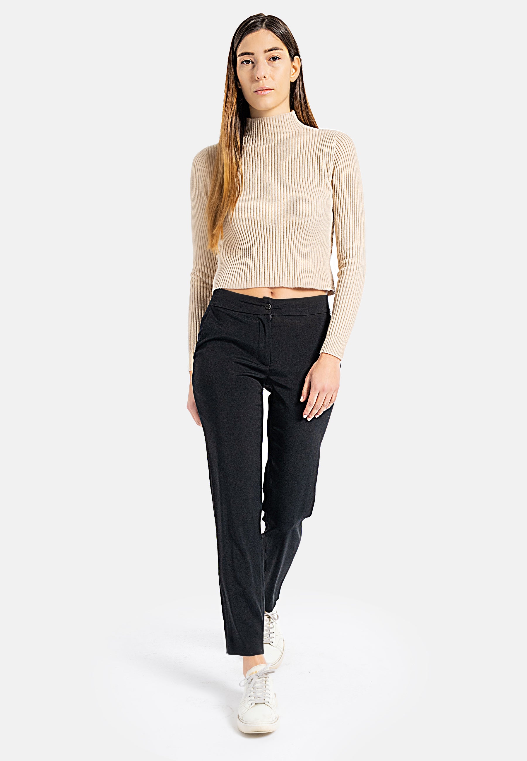 Darwin ankle-length trousers with side pockets, Ethical Clothing