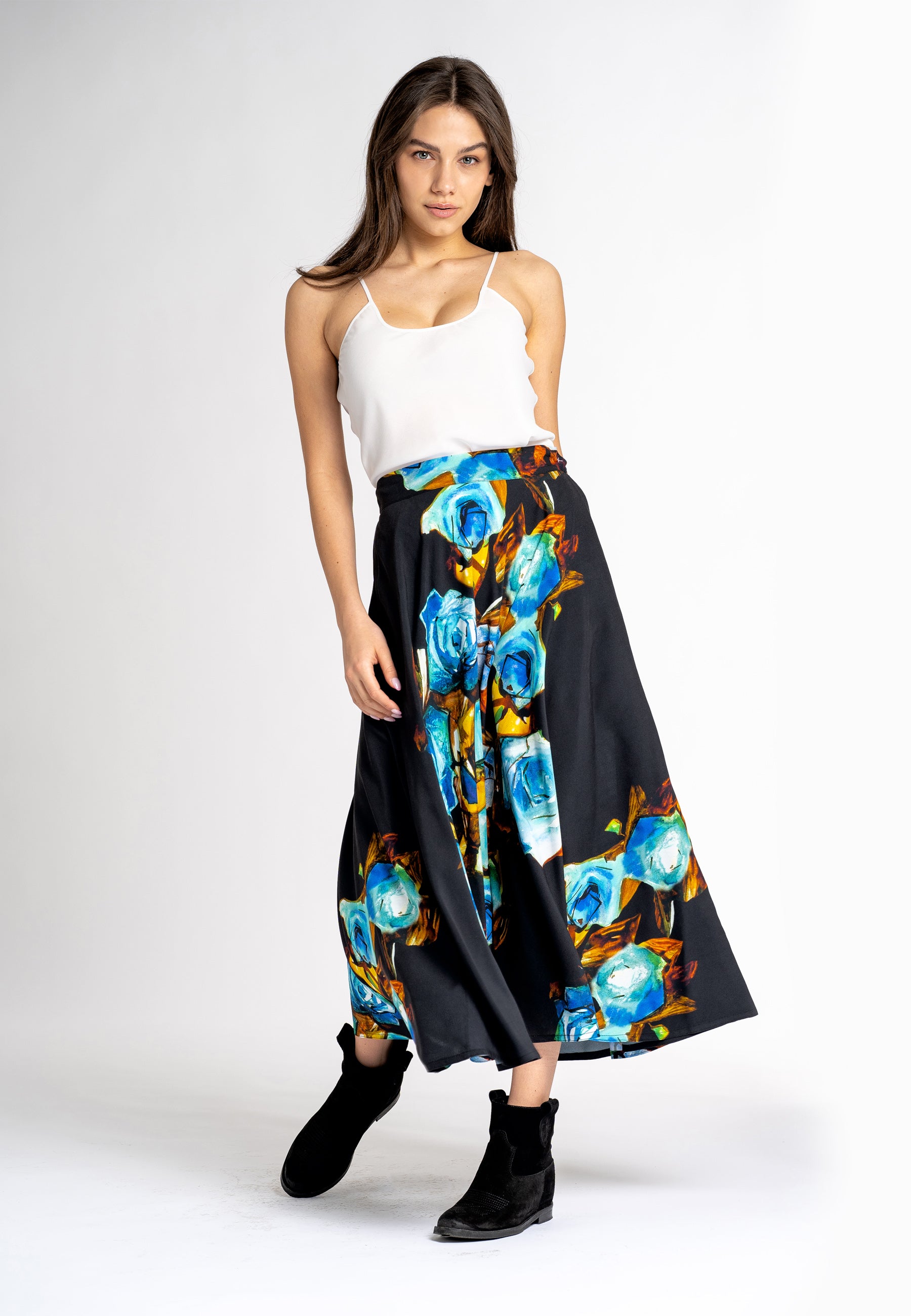 Cristina Maxi Skirt with hidden pockets | Ethical Clothing | Tema Moda ...