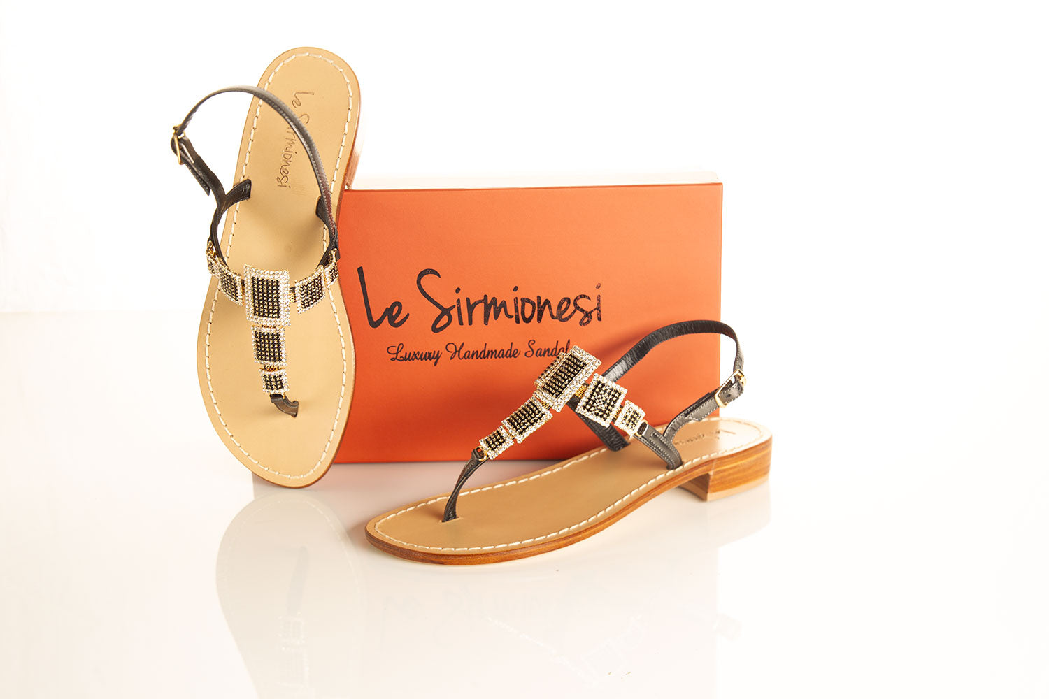 Handmade italian leather sandals hot sale