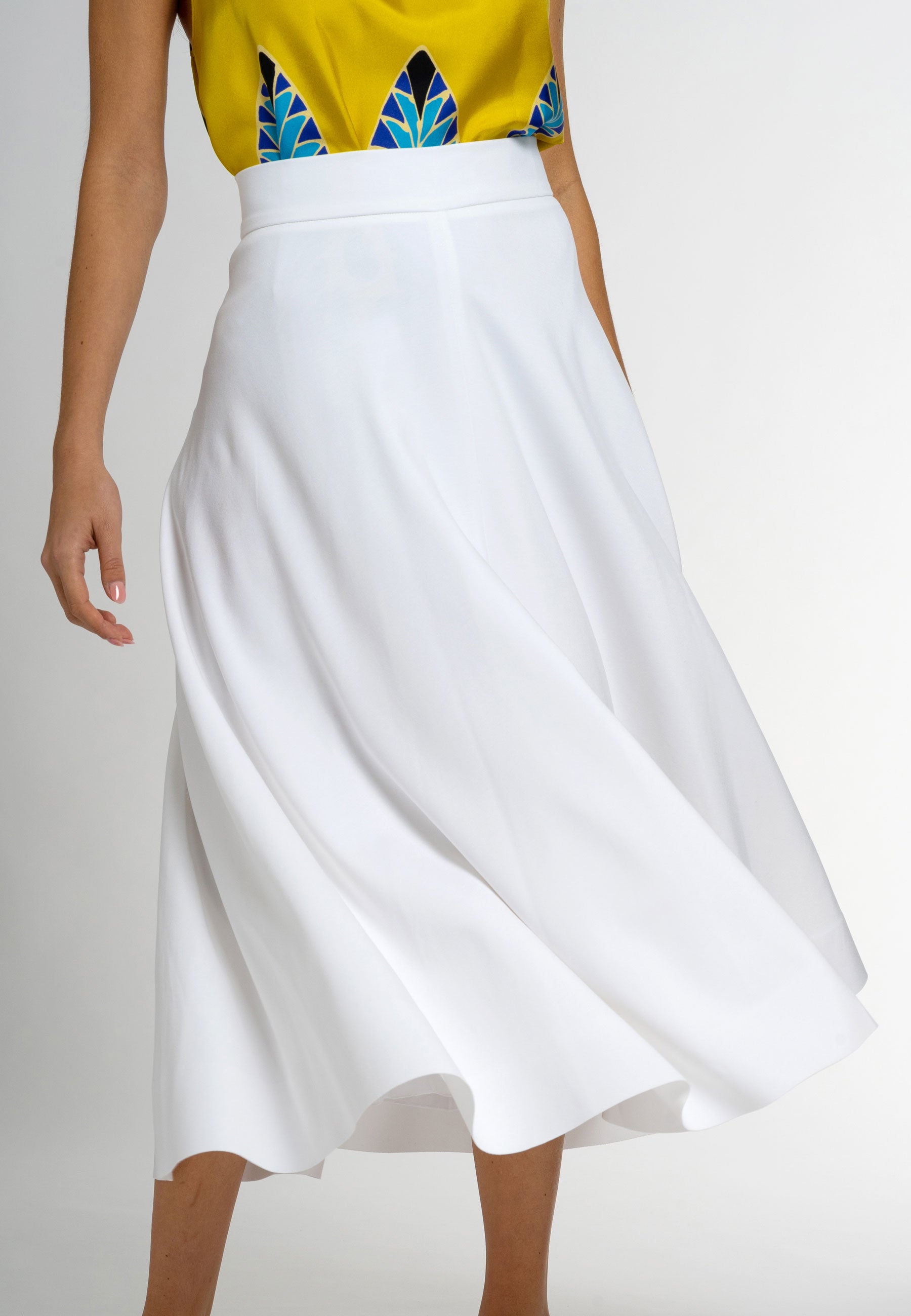 A line midi skirt 100 best sale