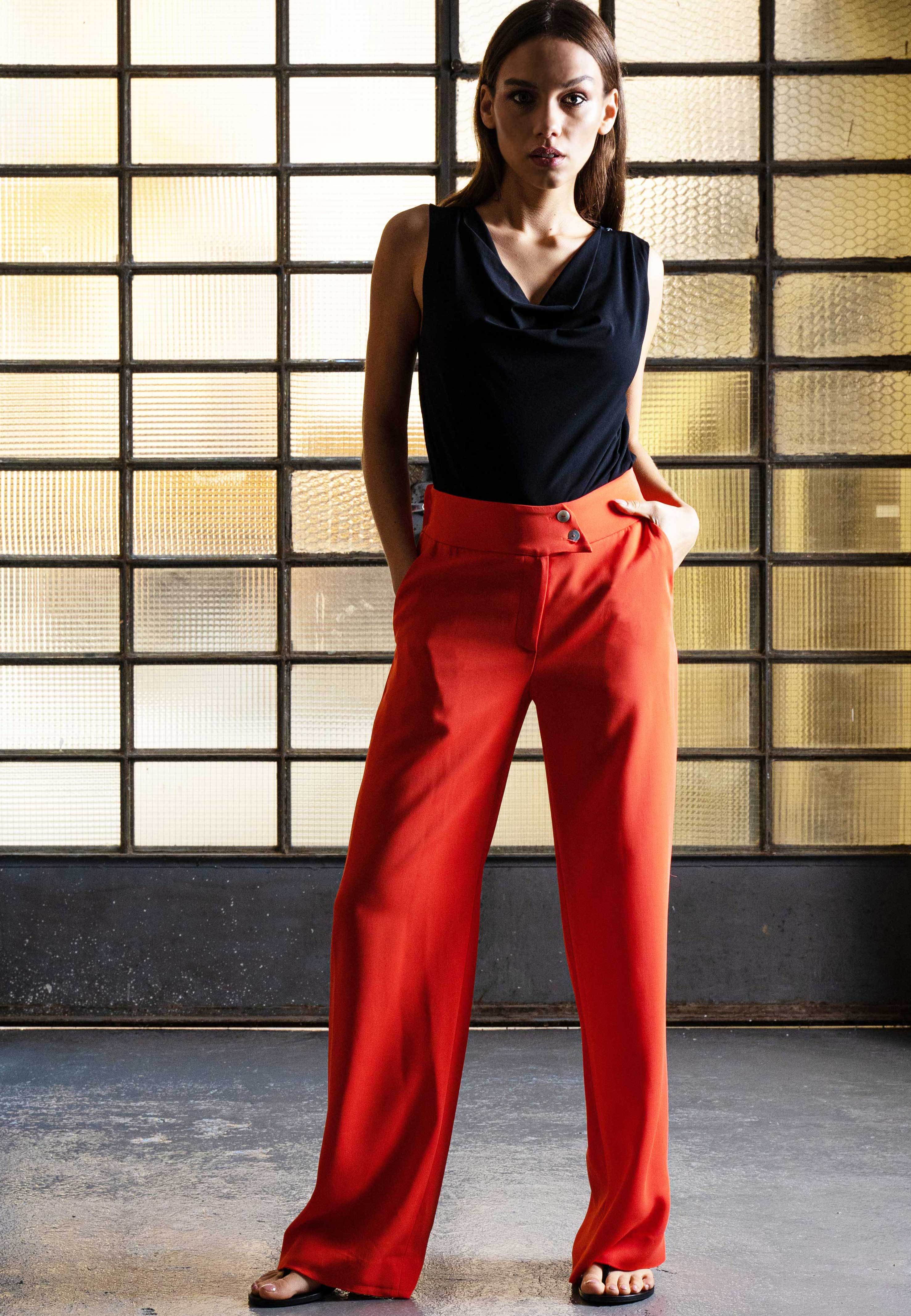 New Womens Ladies Italian Causal Stretch Crinkle Look Magic Trouser Summer  Pants | eBay
